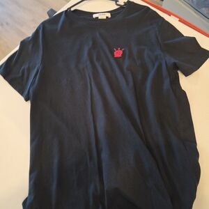Zadig & Voltaire Black Shirt with Red Logo
